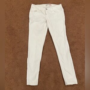 PARIS BLUES White Y2K Low Rise Skinny Jeans Size 3